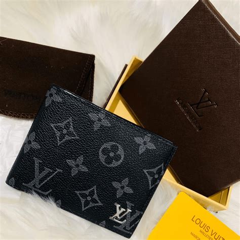 lv wallet men white|louis vuitton black wallet men's.